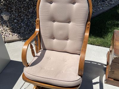Used Wooden Rocking Chair