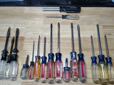 Craftsman Screwdriver Lot, Phillips & Flathead