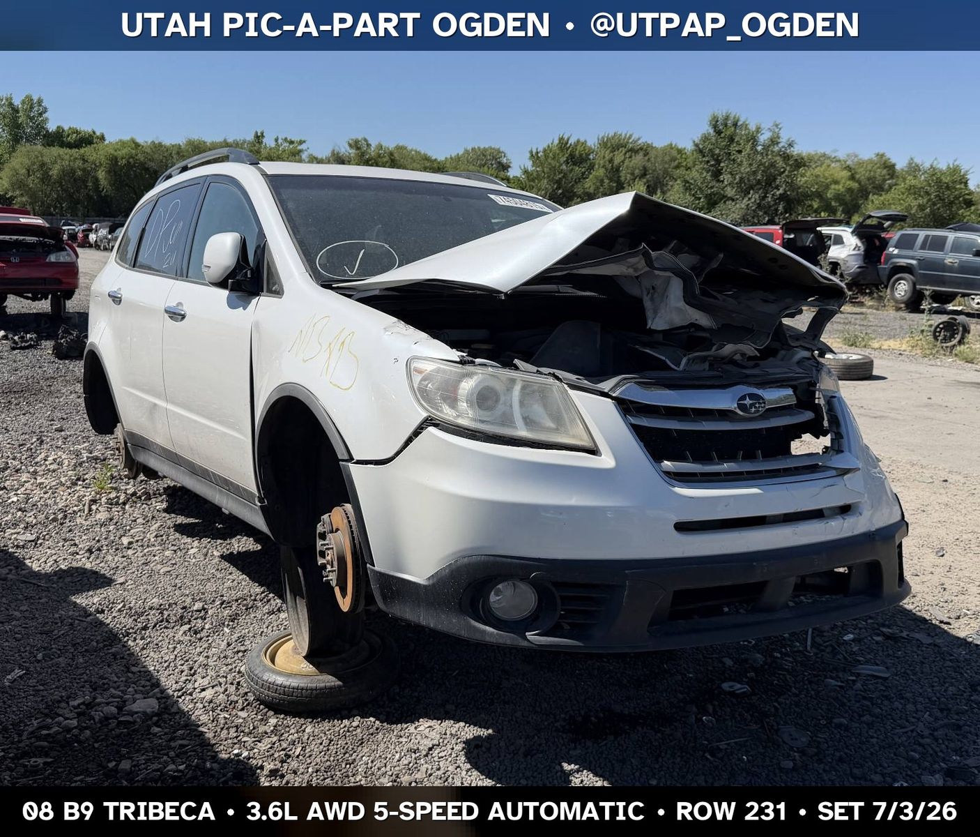 2008 Subaru B9 Tribeca Parts - UTPAP Ogden