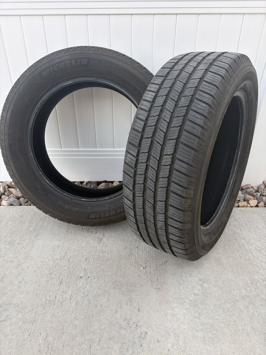 2 Michelin X LT All Season Tires 245/55 R19