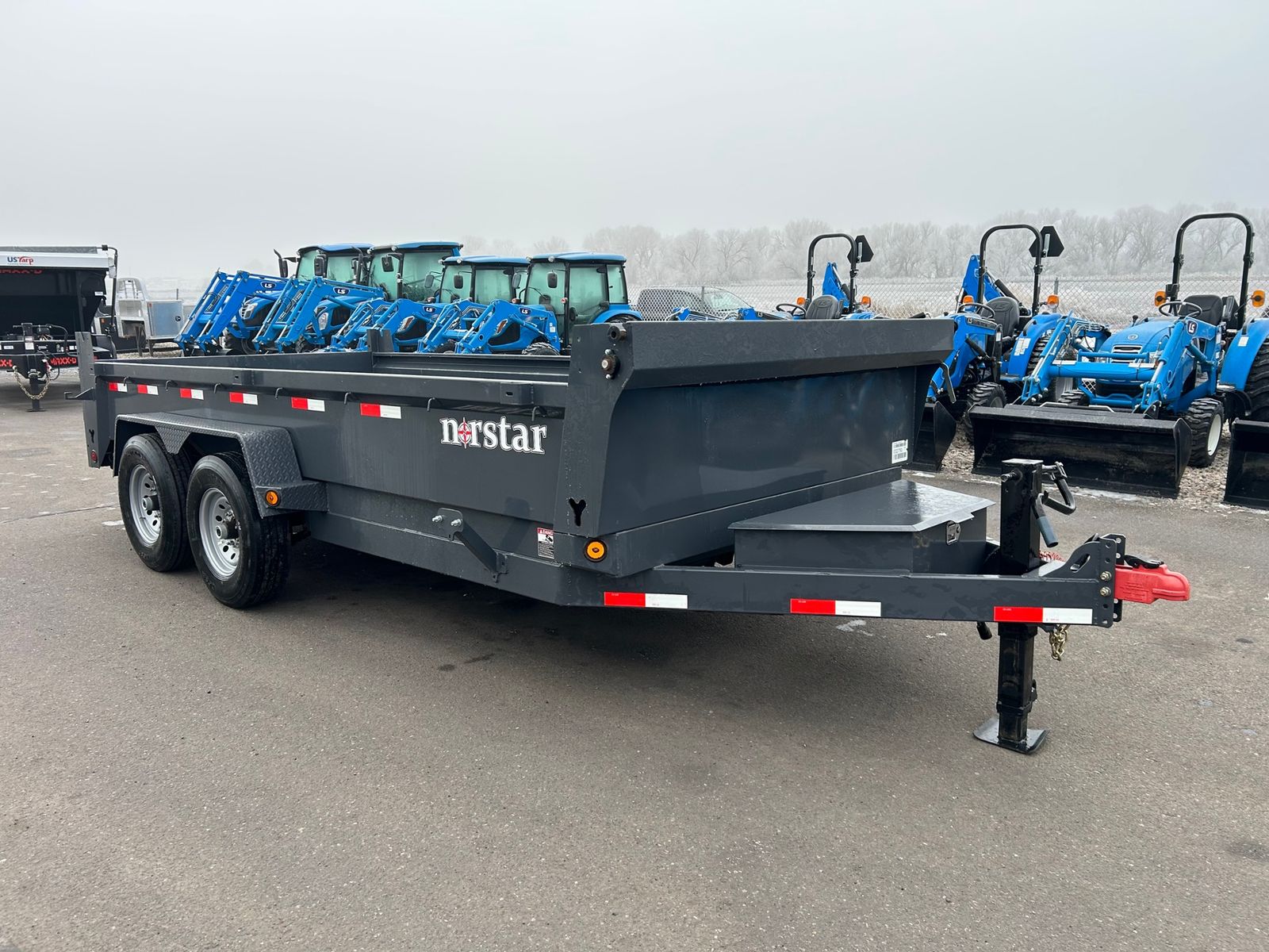 Used 2024 Norstar 7X16 Dump Trailer