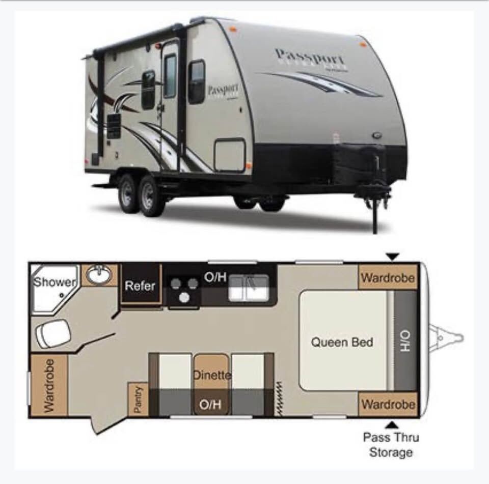 2015 Keystone Passport 195RB