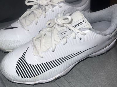 Nike Fastflex Diamond Cleats US 7.5 White Shoes
