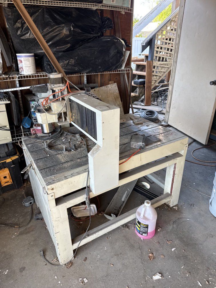 Industrial CNC Router Machine - Used Condition, Ready for Workshop Projects