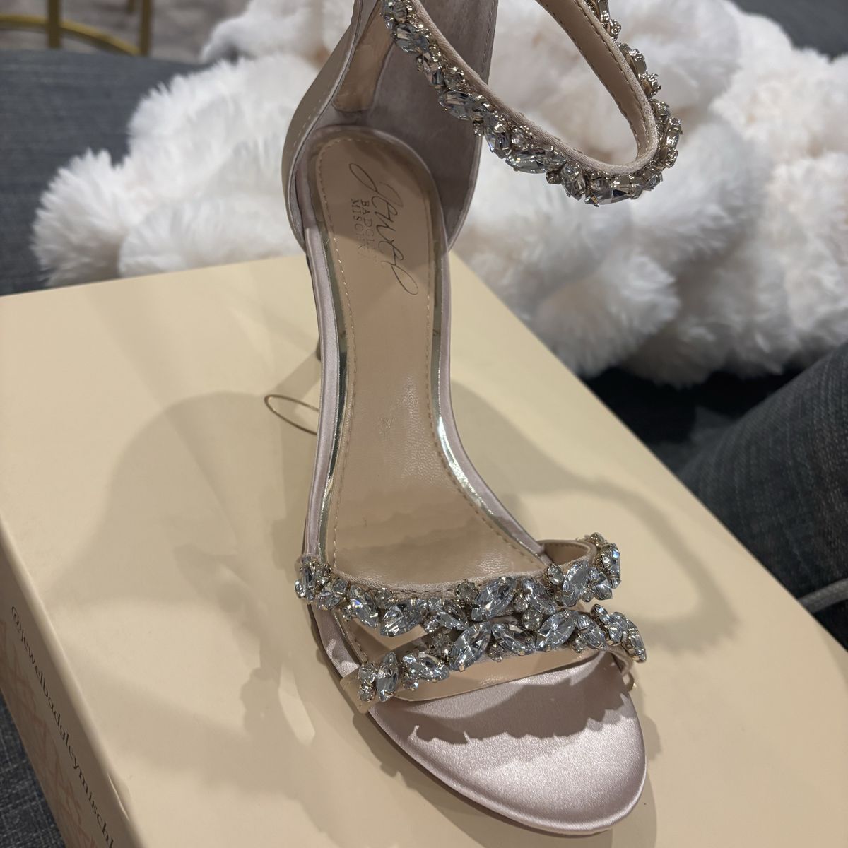 Badgley Mischka Caroline Jewel Heels Size 6