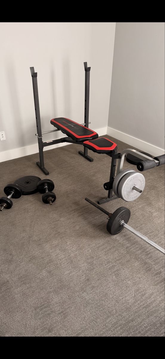 Weight Set - Home Gym Equipment