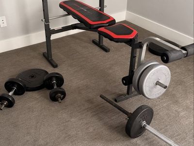Weight Set - Home Gym Equipment