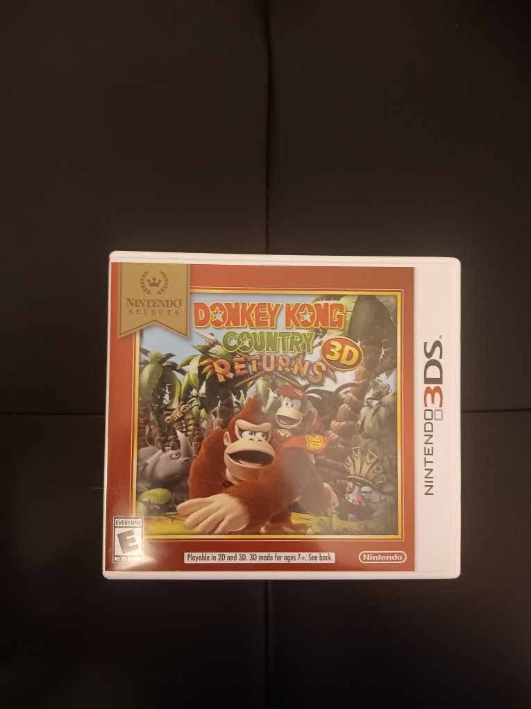 Donkey Kong Country Returns 3D - Nintendo Selects for Nintendo 3DS (ESRB Everyone)