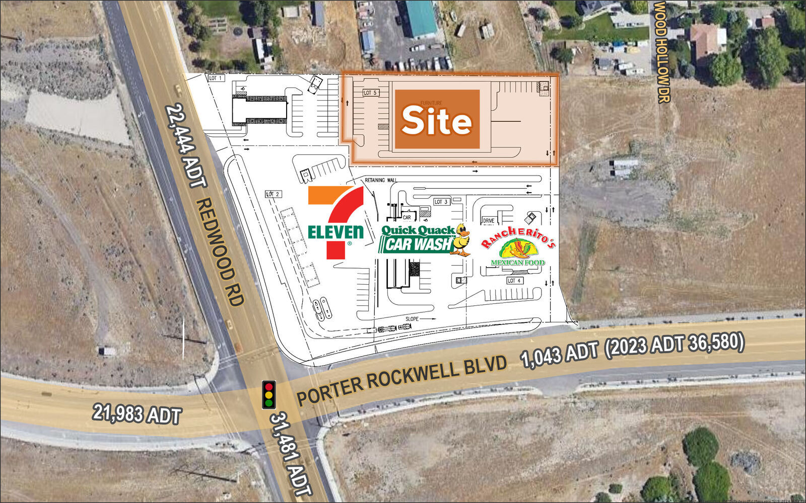 FOR SALE- 1.24 Acres Commercial Land in Bluffdale- Directly Off Redwood Road