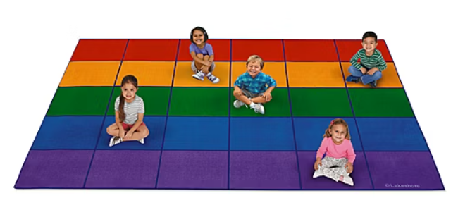 LAKESHORE - A Place for Everyone Classroom Carpet 9' x 12'