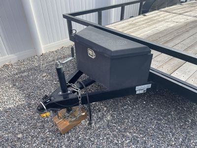 2022 16 ft tandem axle Workhorse trailer