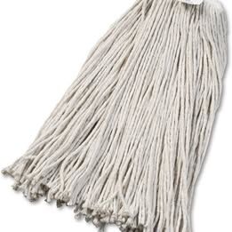 Boardwalk Wet Mop Head Cotton No 32 White, 11 Count
