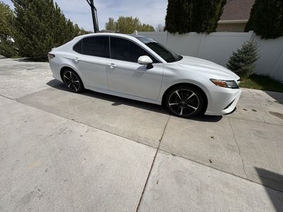 2019 Toyota Camry XSE White Pearl