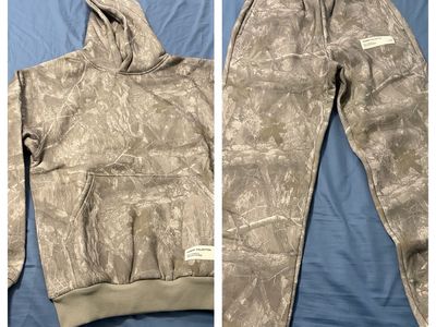 Comfrt Tree Camo Hoodie and Sweatpants Set Size XS