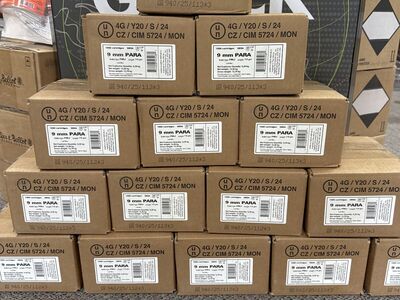 Bulk 9MM SALE!! 1,000 rounds S&B 115 grain