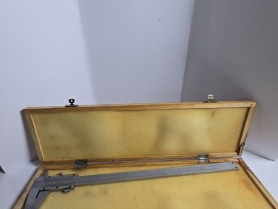 Mitutoyo 1535 Precision 12" Vernier Caliper w/ Original Case - Made in Japan