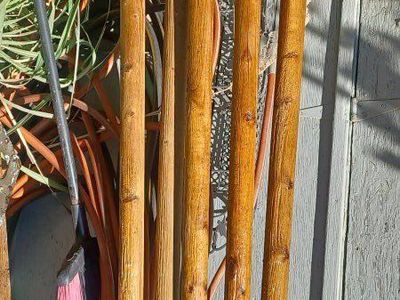 Canopy 5 Lodge Poles 6 Foot & Pyramid Pole 12 Foot