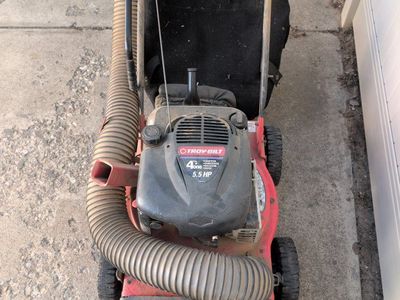 Troy-Bilt CSV 035 4-in-1 Chipper Shredder Vacuum 5.5 HP