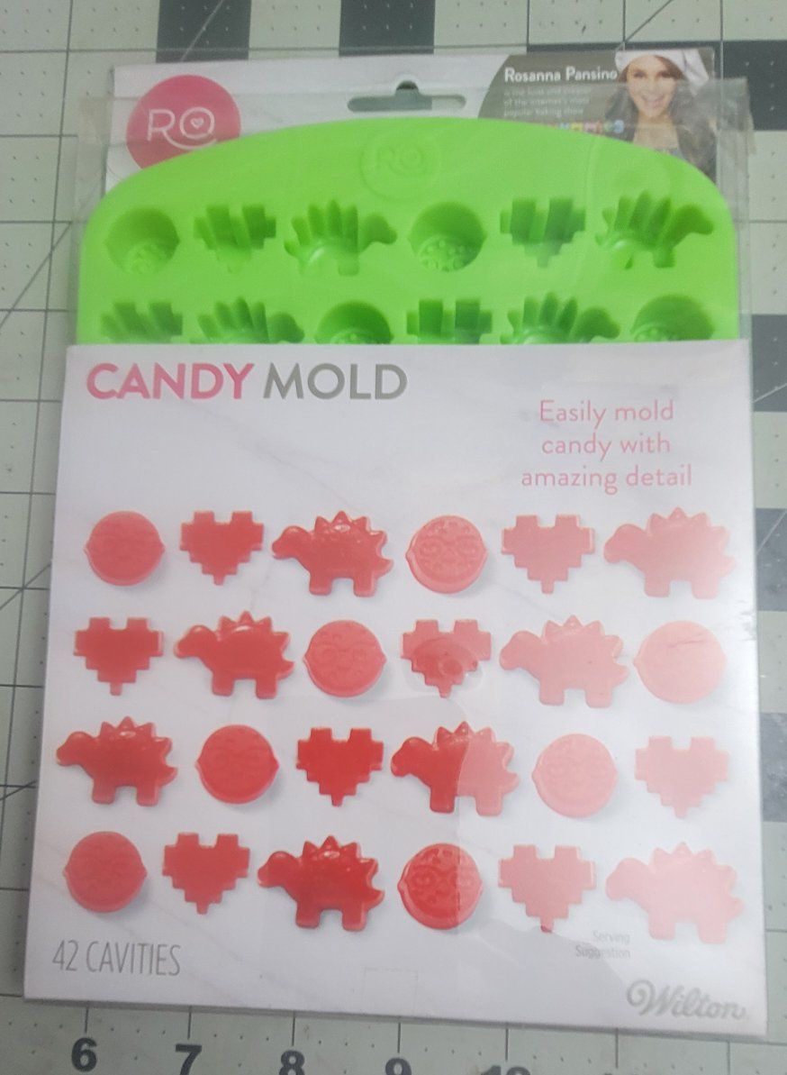 Wilton and Rosanna Pansino Silicone Candy and Ice Molds