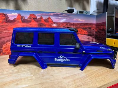 Traxxas TRX4 G500 Mercedes Body with Light Kit