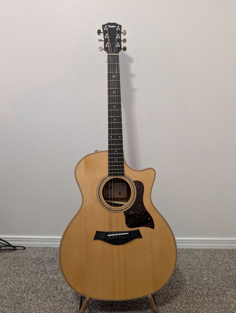 Taylor 314ce Studio Acoustic Guitar — 2024, V-Class Bracing, Mint Condition