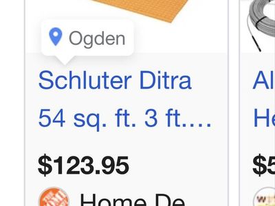 Schluter Ditra. New Roll