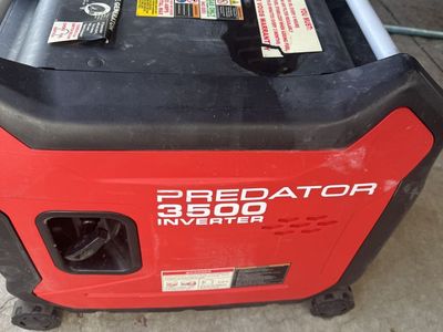 PREDATOR 3500 Watt SUPER QUIET Inverter Generator with CO SECURE Technology,