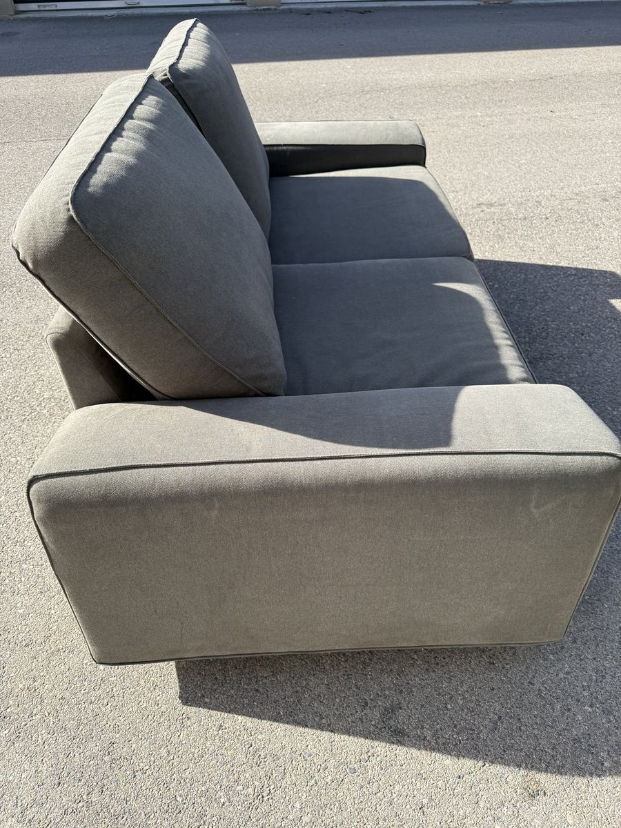 Grey Couch W/ottoman- Will Deliver
