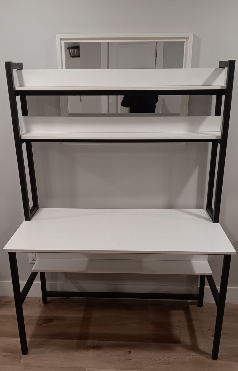 Tall Desk w/ Shelves