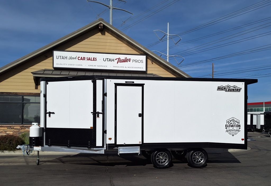 8x16 /8.5x16 UTV/ATV/Snowmobile Enclosed Deckover Aluminum High Country High Country 2026