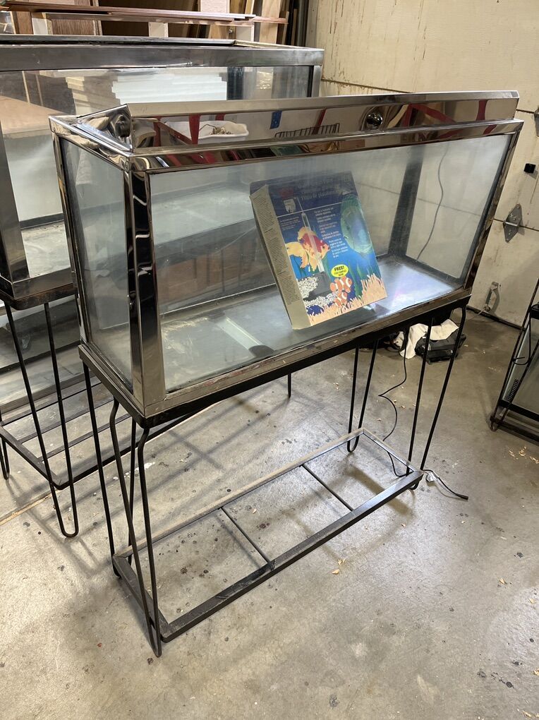 Vtg 1960S Fish Aquarium,