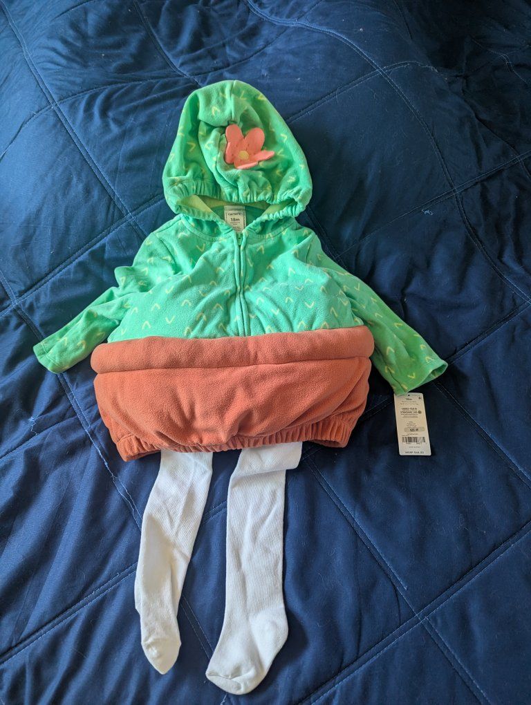 Carter's Baby Cactus Halloween Costume Size 18M