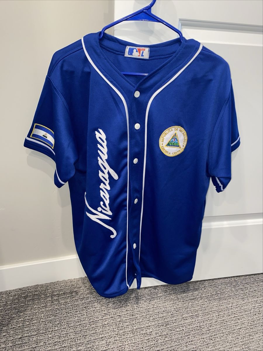 Republic of Nicaragua Baseball Jersey - Large - New