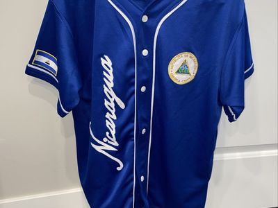 Republic of Nicaragua Baseball Jersey - Large - New
