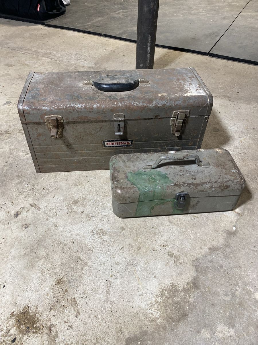 Old Tool Boxes