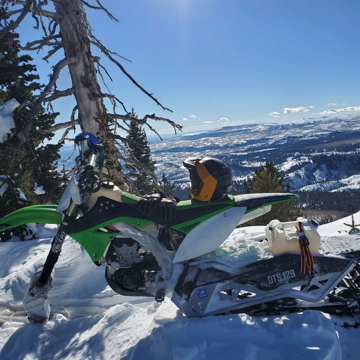 2011 KX450 with camso DTS129