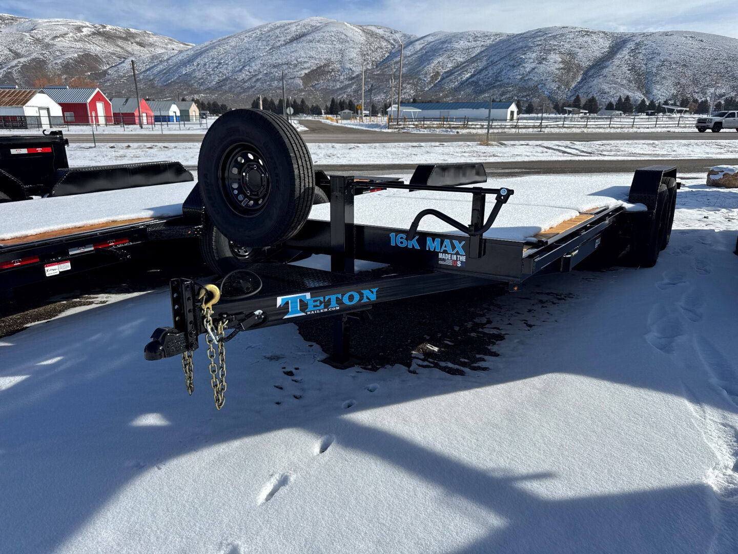 2026 Teton Trailer 20' Tilt 16k Tilt Trailer