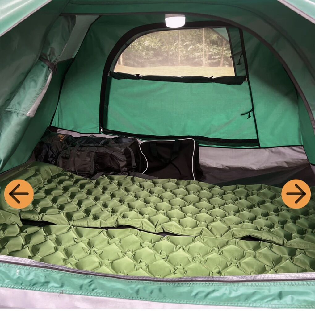 3 Secs Tent, 1 Person Set Up, Sleeps 2