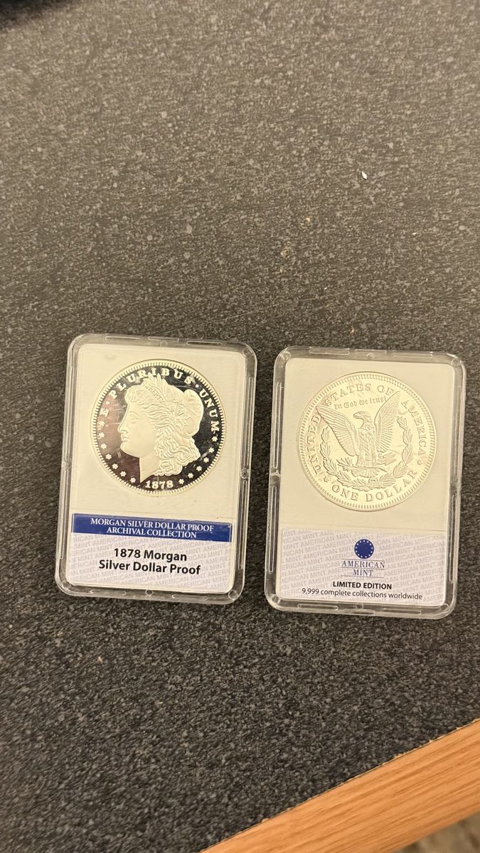 1878 Morgan Silver Dollar Proof Archival Edition