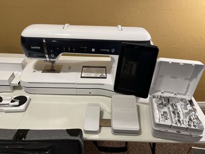 Brother Aveneer EV1 Computerized Sewing & Embroidery Machine with Accessories