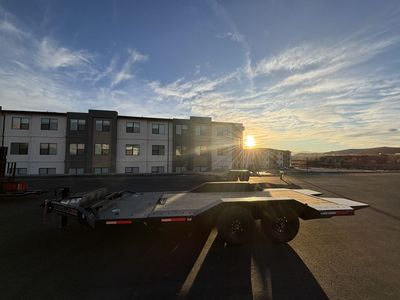 2026 RawMaxx 8.5X20 14K Black GTX Gravity Tilt Equipment Trailer