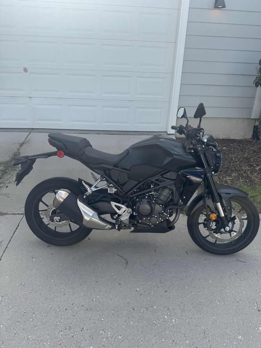 Honda CB300R Naked Motorcycle - Matte Black