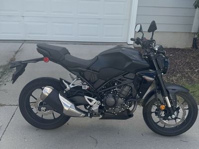 Honda CB300R Naked Motorcycle - Matte Black