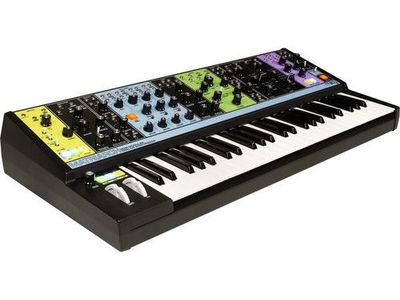 Moog Matriarch 4-Note Paraphonic Semi-Modular Analog Synthesizer (Multicolored)