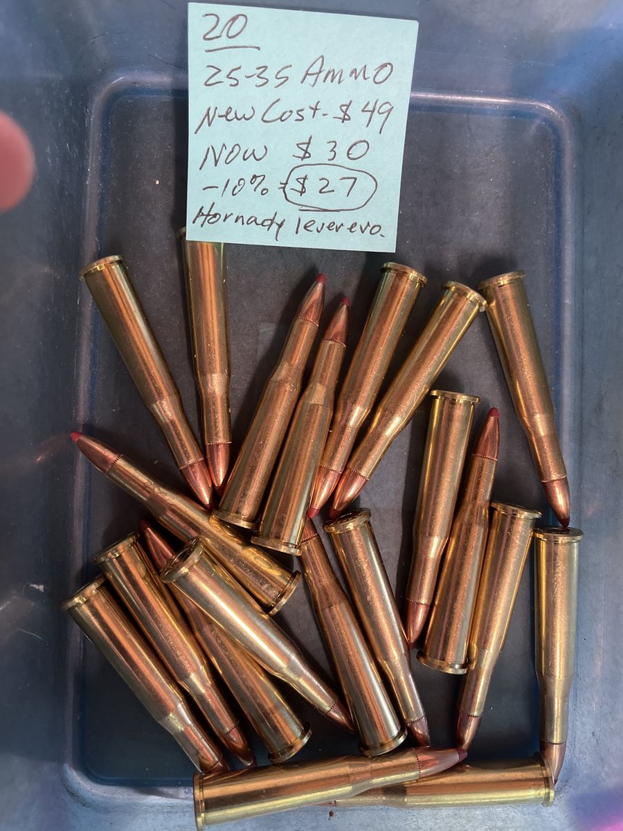 25-35 Ammo.