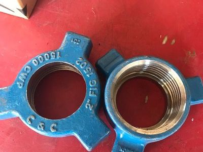 New- 2" Hammer cap fig 7502 15000cwp C&C oil field use
