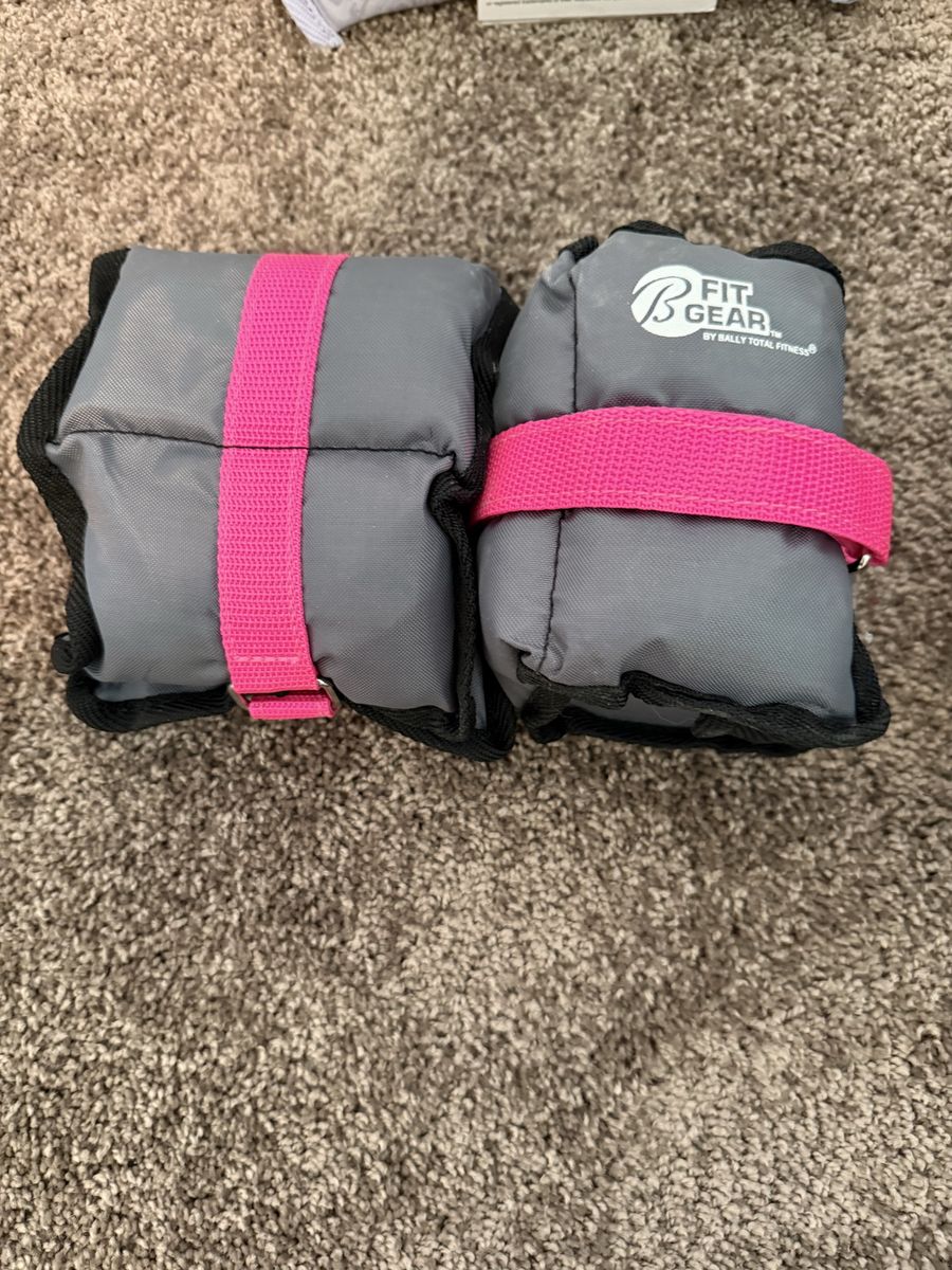 Variety of 5lb Toning Weights, Fit Gear Ankle Weights, and Spri Ankle/Wrist Weights, ProForm and New in package