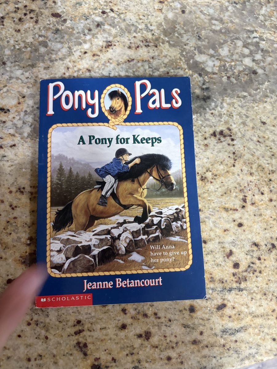 Pony Pals: A Pony for Keeps by Jeanne Betancourt Scholastic Book