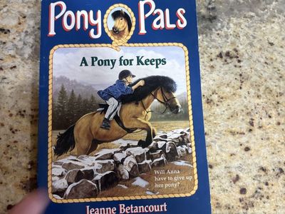 Pony Pals: A Pony for Keeps by Jeanne Betancourt Scholastic Book