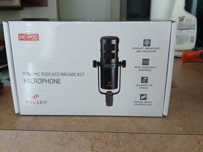 Polsen Dynamic Podcast/Broadcast Microphone